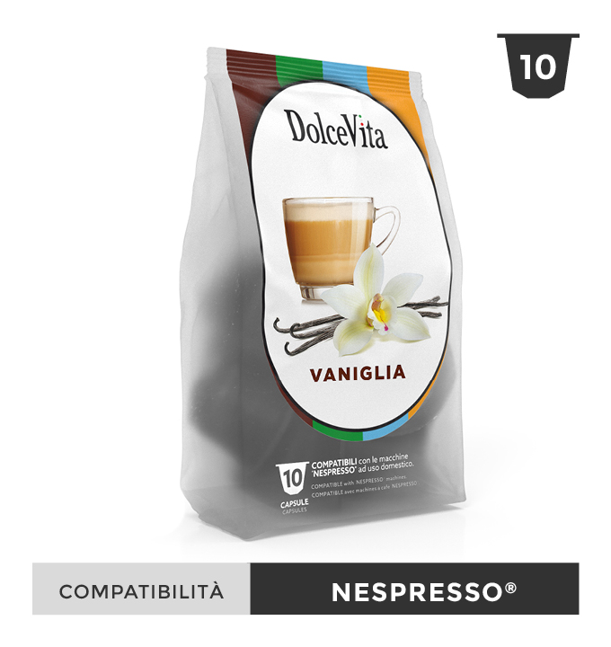 Dolce Vita съвместими капсули за Nespresso Vaniglietta 10 бр