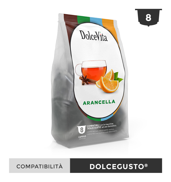 Dolce Vita съвместими капсули за Dolce Gusto Arancella 8 бр