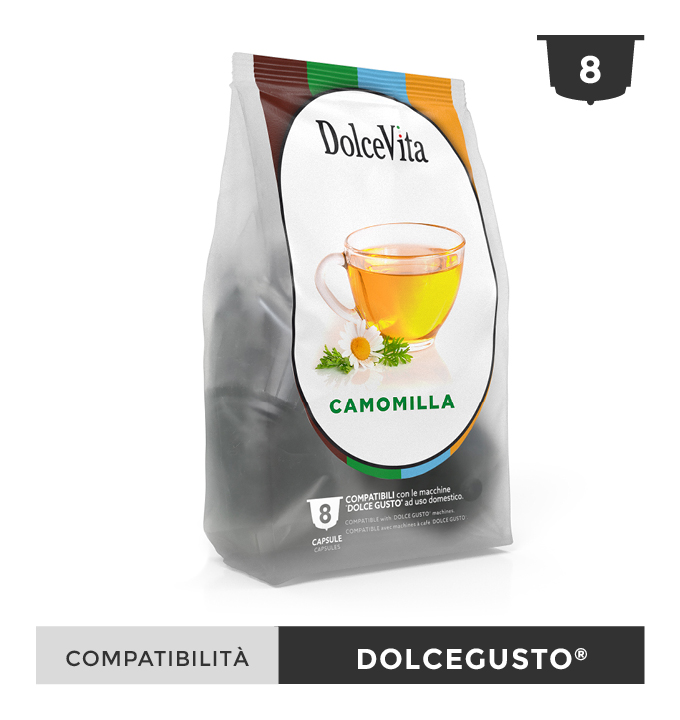 Dolce Vita съвместими капсули за Dolce Gusto Camomilla 8 бр