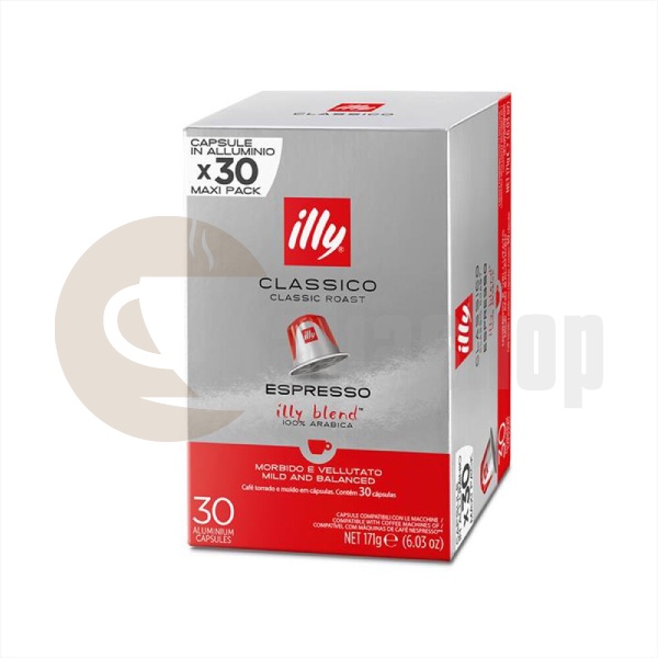 Illy Съвместими Капсули За Nespresso Classico 30 Бр.