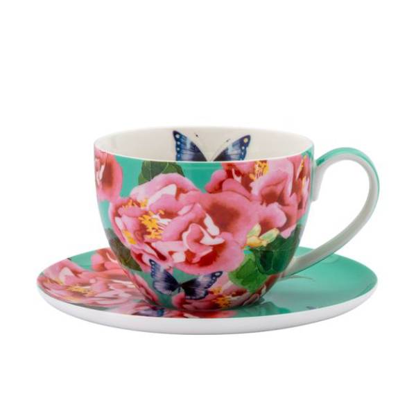 Maxwell & Williams Posey Camellia чаша с чинийка 400 ml