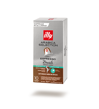 Illy Arabica Selection Brasile Cerrado Mineiro 10 – съвместими капсули с Nespresso